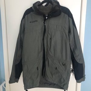 Men’s Columbia 3 in one jacket